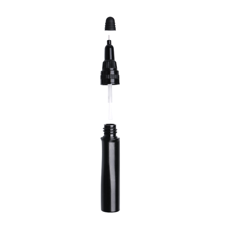 9ml black uv gel nail polish pen wholesale cosmetic correction uv glue container with