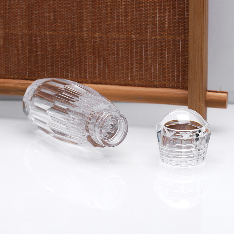 Three styles white transparent acrylic perfume water bottle acrylic bottle for toner