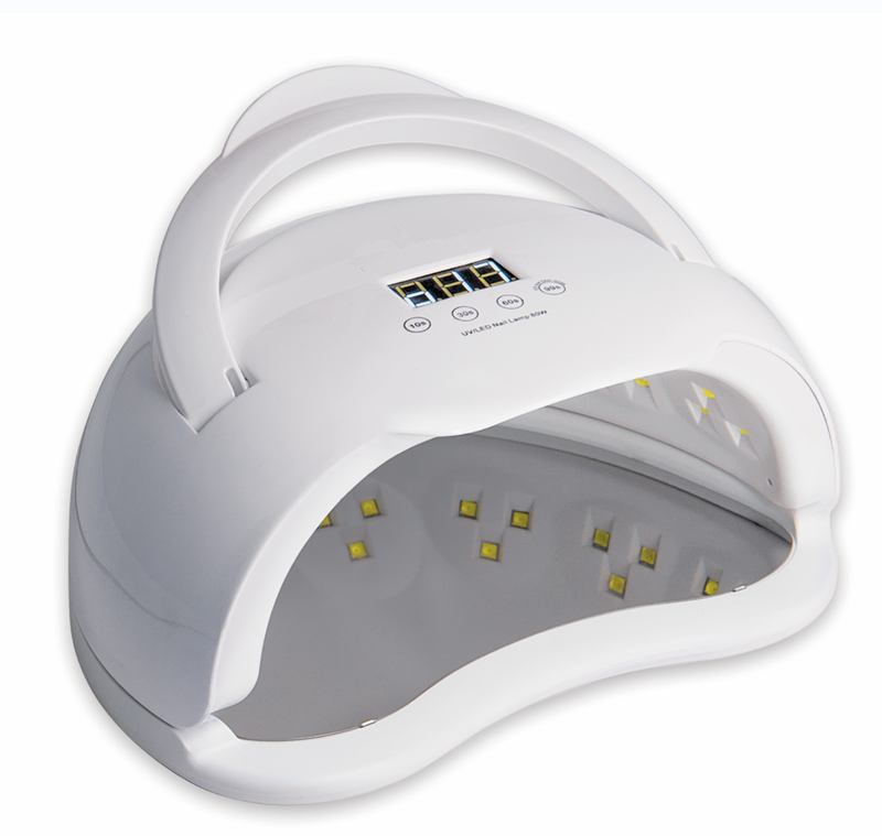 80W powerful uvled nail lamp