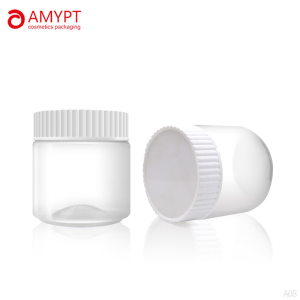 10ml-150ml Clear PET Cosmetic Jar 