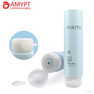 100g Cosmetic PE Tube with Flip-top Cap for Facial Cleanser Packaging