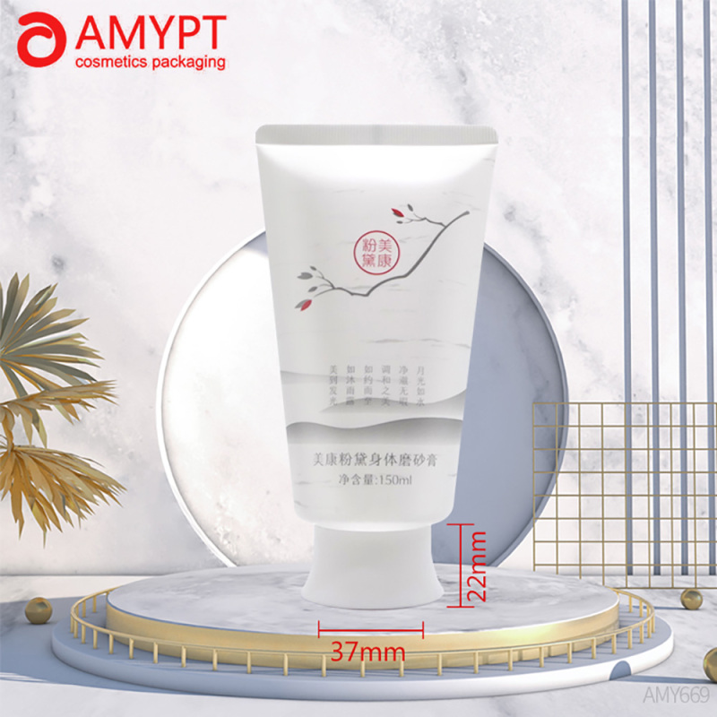 150ml Cosmetic PE Tube for Body Scrub Packaging