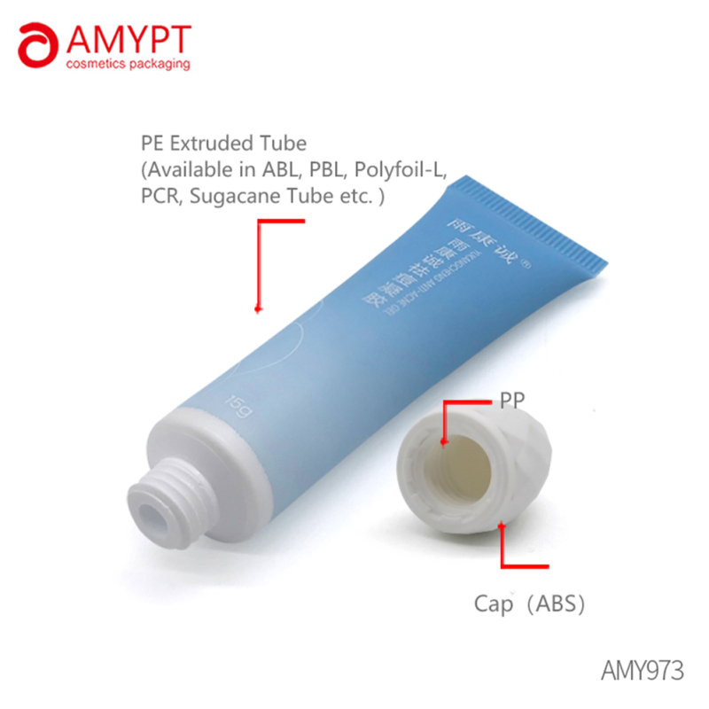 D19 PE Extruded Tube with Torch Shaped Rotating Cap