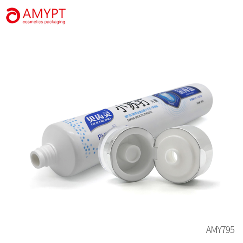 180g Toothpaste Packaging Tube with Flip-top Cap