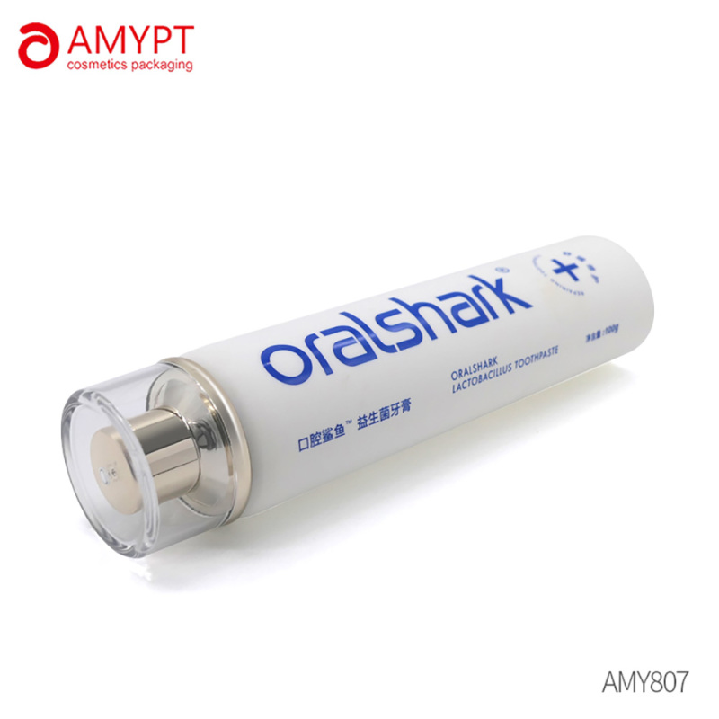 100g Plastic Toothpaste Tube with Acrylic Screw Cover
