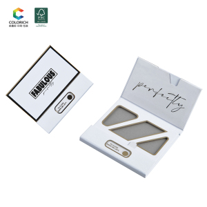 Wholesale cosmetics packaging profesional unique eyeshadow pallets 26 mm magnetic eyeshadow makeup palette