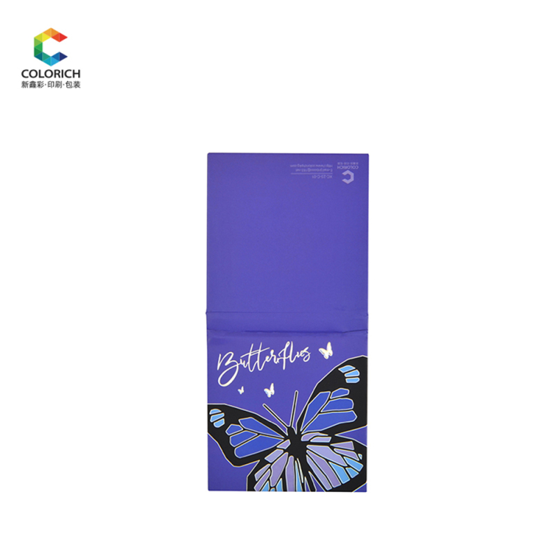 Empty magnetic makeup butterfly pallet container cardboard cosmetic packaging high pigmented eyeshadows eyeshadow palette powder