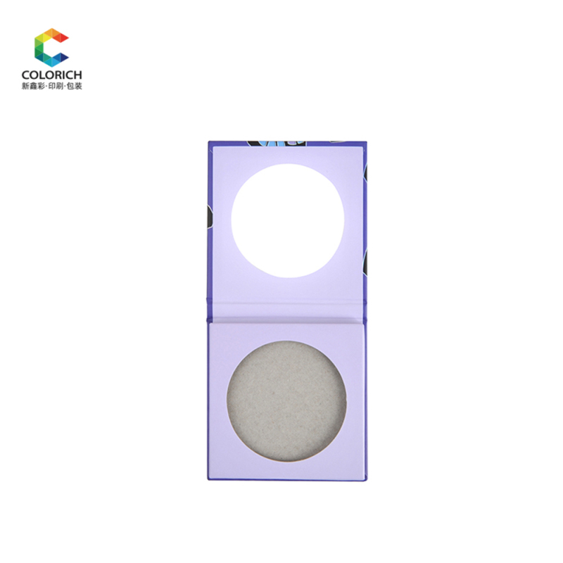 Empty magnetic makeup butterfly pallet container cardboard cosmetic packaging high pigmented eyeshadows eyeshadow palette powder