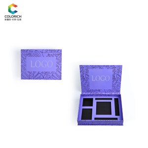 Custom logo printing lipgloss christmas cardboard makeup packaging boxes perfume lipstick folding cosmetics paper gift box