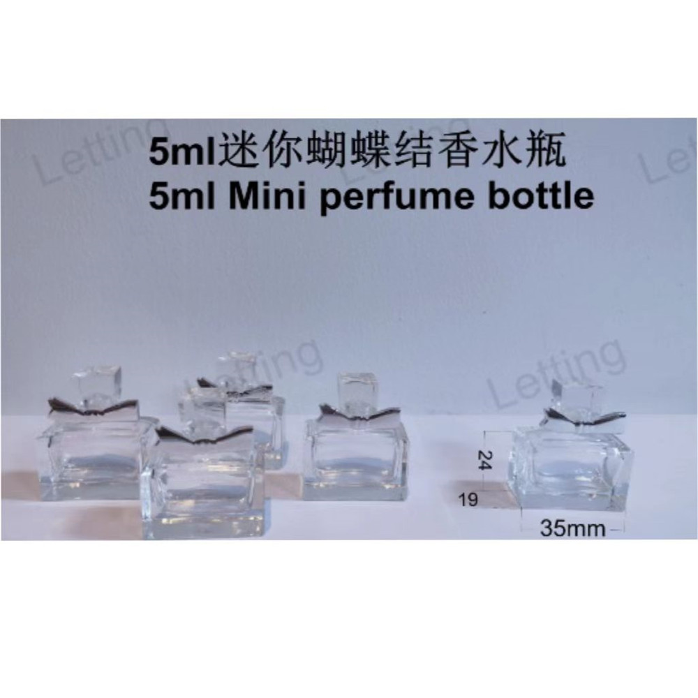 5ml bowknot mini perfume bottle 