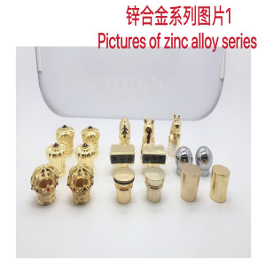 Perfume cap, znic alloy, different styles