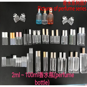 Perfume bottle, small capacity, different size