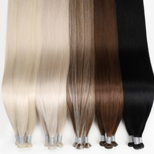 Light Quick Install Time Saving Effortless Genius Weft Hair Extension
