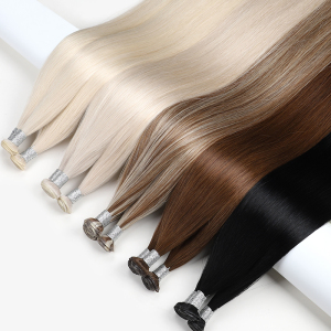 Affordable Extremely Light Invisable Genius Weft Hair Extension to Add Volumn