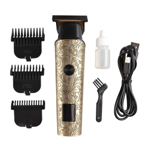 Portable USB Rechargeable Hair Clipper with Long Battery Life | Professional Hair Cutting Tool by BeautySourcing