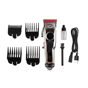 High-Precision Professional Hair Clipper with Adjustable T10A Cutter Head | Premium Hair Cutting Tool by BeautySourcing