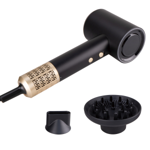 Ultra-Fast High-Speed Hair Dryer | 1600W, LED Temperature Indicator, Dual Diffusers