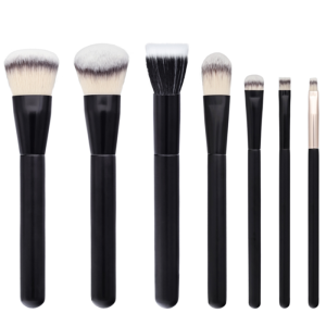 Professional makeup brushes