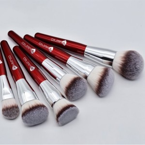 Professional makeup brushes