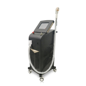 Beijing goldenlaser new design portable beauty machine for salon and clinic to removal all skin color hair