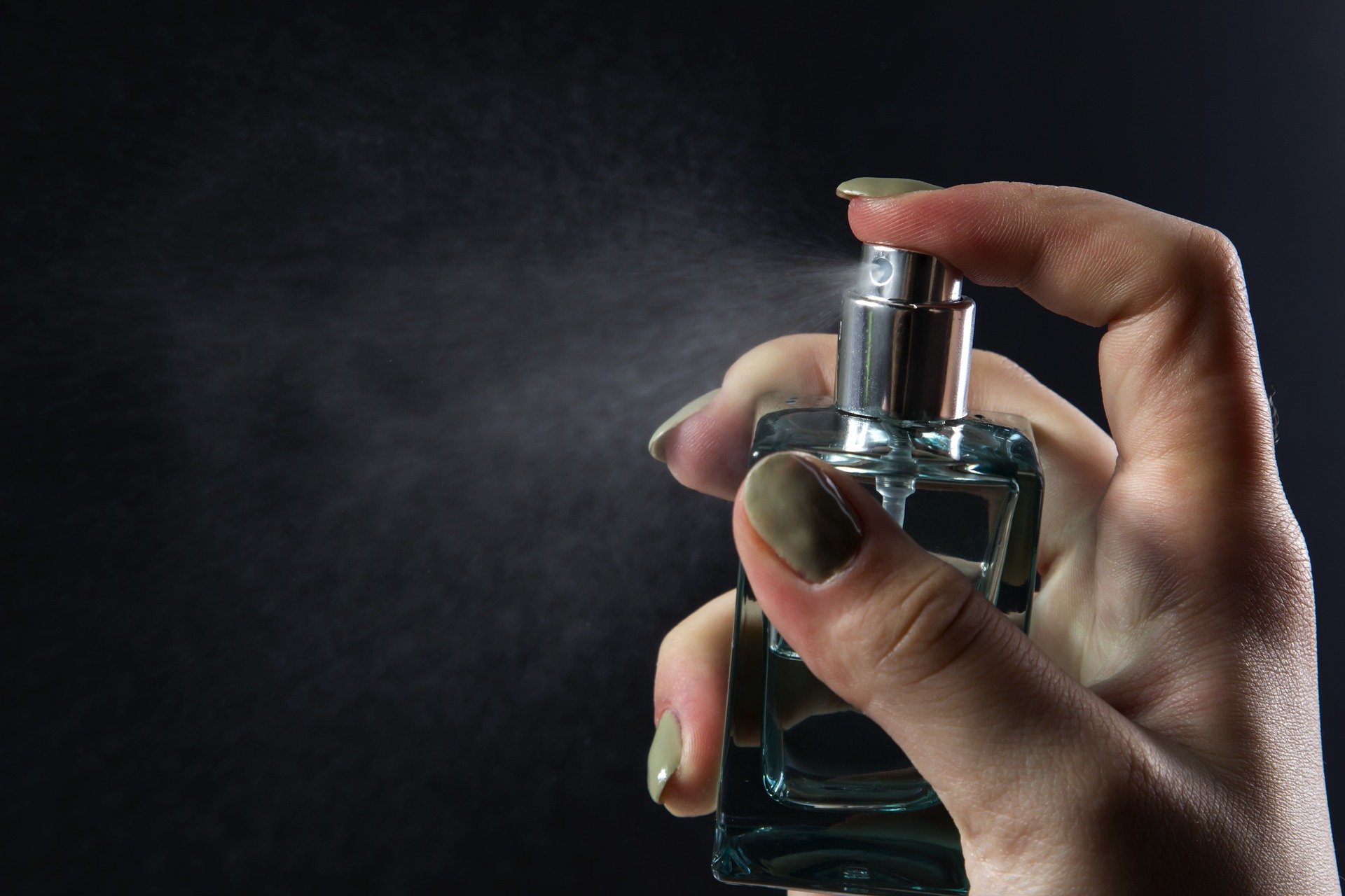 where to spray perfume