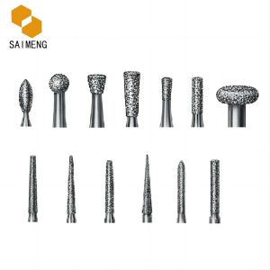 Saimeng Nail Drill Diamond Bit For Nail Polish Machine XC/C/M/F grit