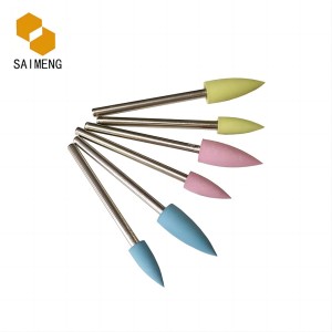 Saimeng wholesale silicon rubber bit for nail shop