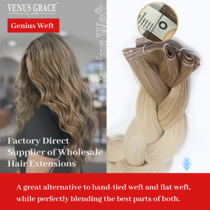 New genius weft hair extensions