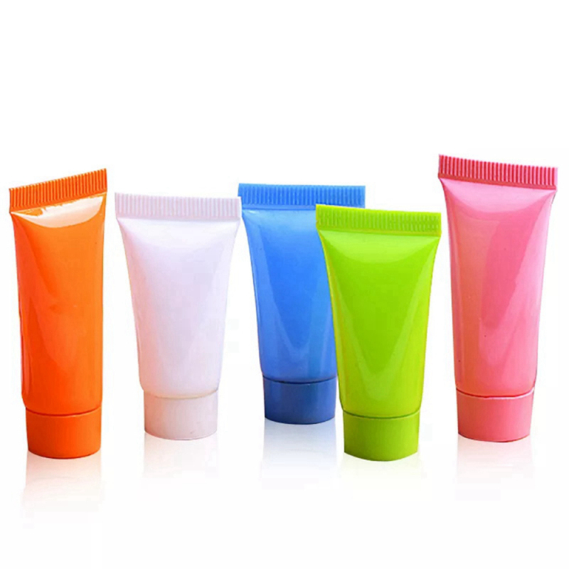 Cosmetic Soft Tube Shampoo Bath Squeeze Lotion Cosmetic Containers Refillable Bottles Travel Size Empty Matte Clear Tube