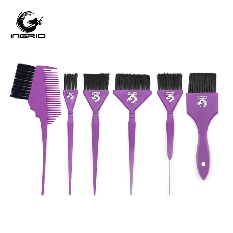 New Design Hairdressing Tools Set Popular Coloring Comb Hair Dyeing Brush Set
