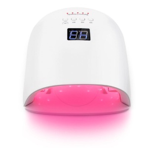 The World's first lamp with unique design on curing thumb High Power 86w Portable nails lamp light led gel uv lamp nail dryer