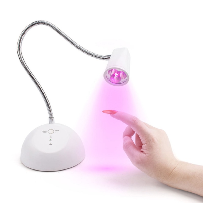 18W Soft gel Tips Mini Uv Gel Curing Light Cordless finger uv led gel lamp nail dryer One Finger Flash Cure Nail Lamp