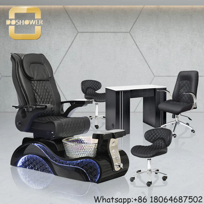 Led pedicure chairs luxury with pedicure spa chair manufacturer for white manicure pedicure chair