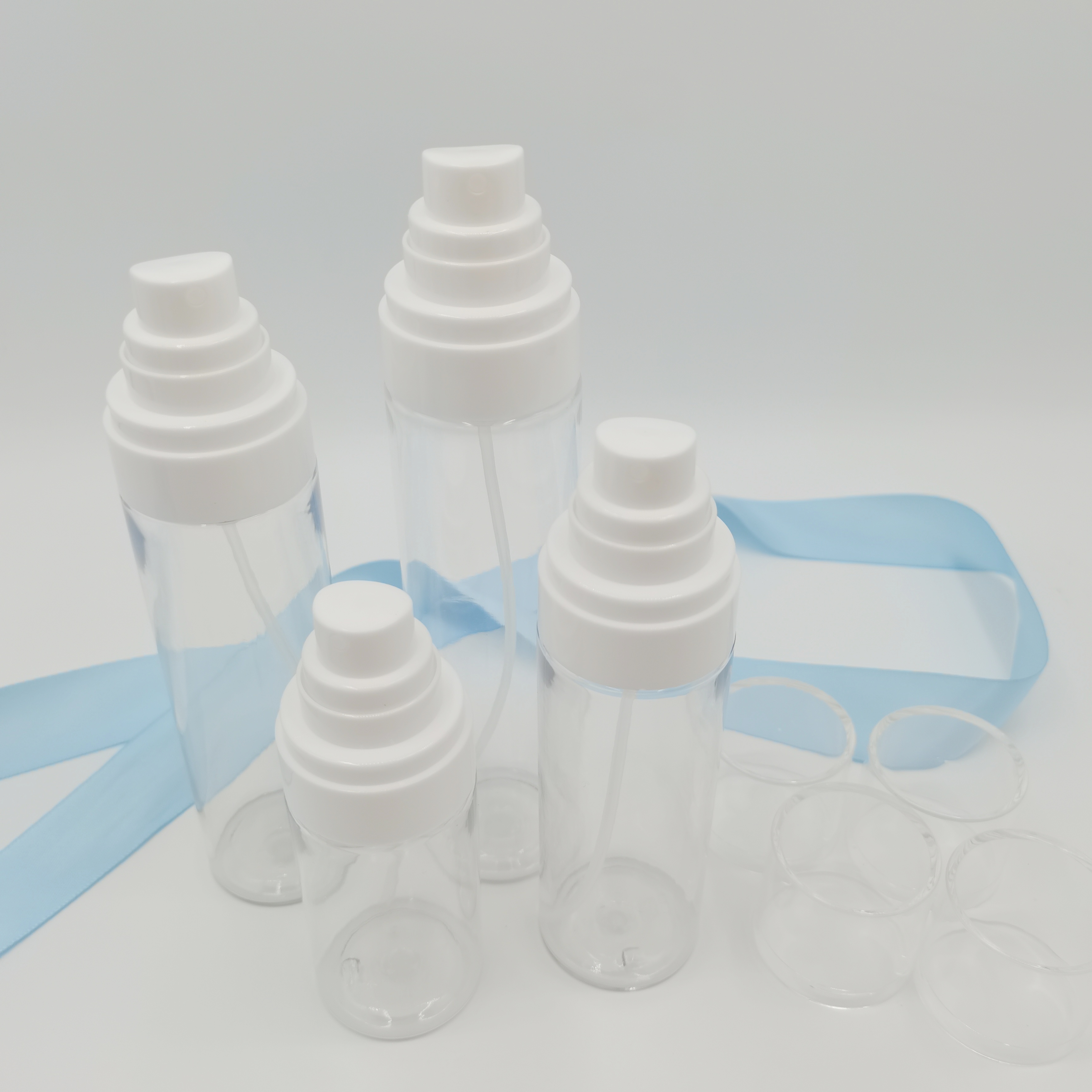 Hot Sale 60ml 80ml 100ml 120ml PET Bottle With Ultra Fine Spray Pump Plastic Bottle