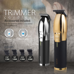 Professional rechargeable DC motor hair trimmer