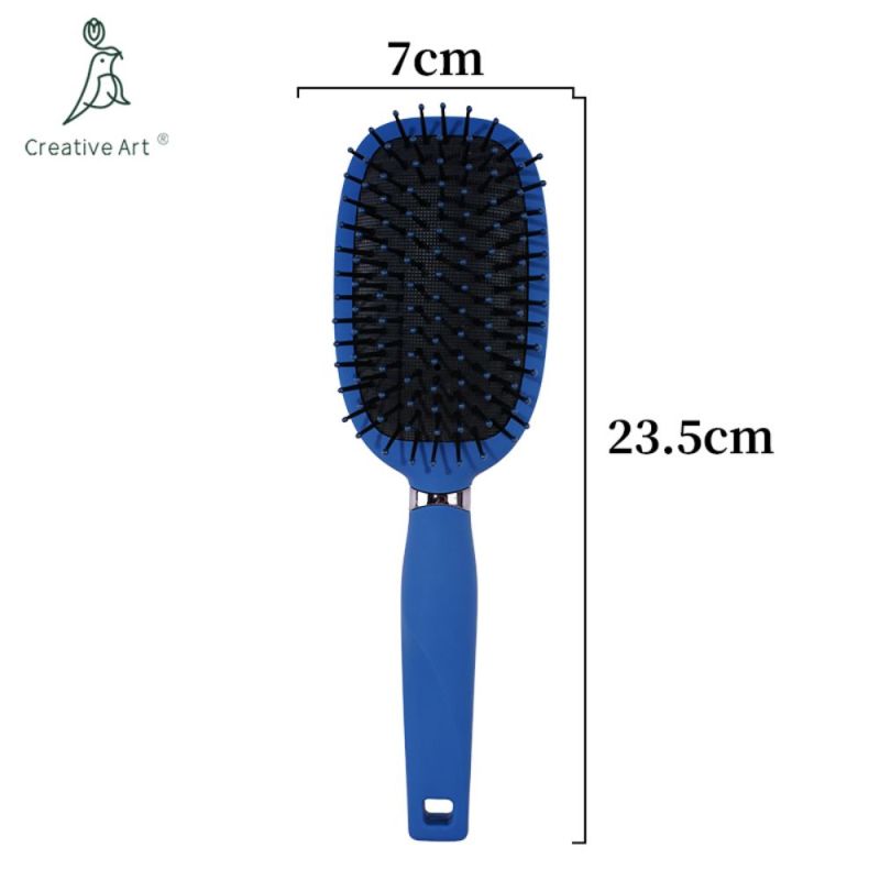Nylon Pin Air Cushion Paddle Brush For Women Hair Style Tool Abs Plastic Detangling Hairbrush