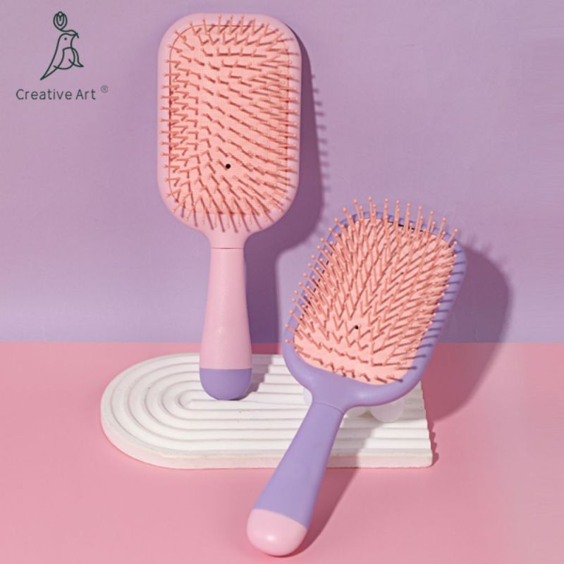 New Design Air Cushion Massage Smoothing Paddle Detangling Brush Extension Paddle Detangle Hair Brush