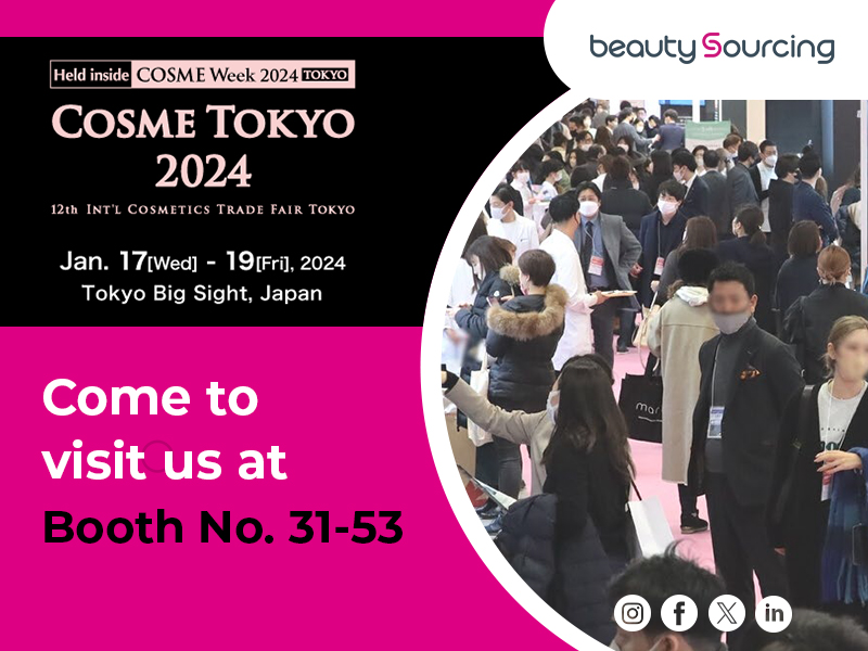 BeautySourcing Unveiling Premium Cosmetic Packaging Solutions at COSME Week 2024