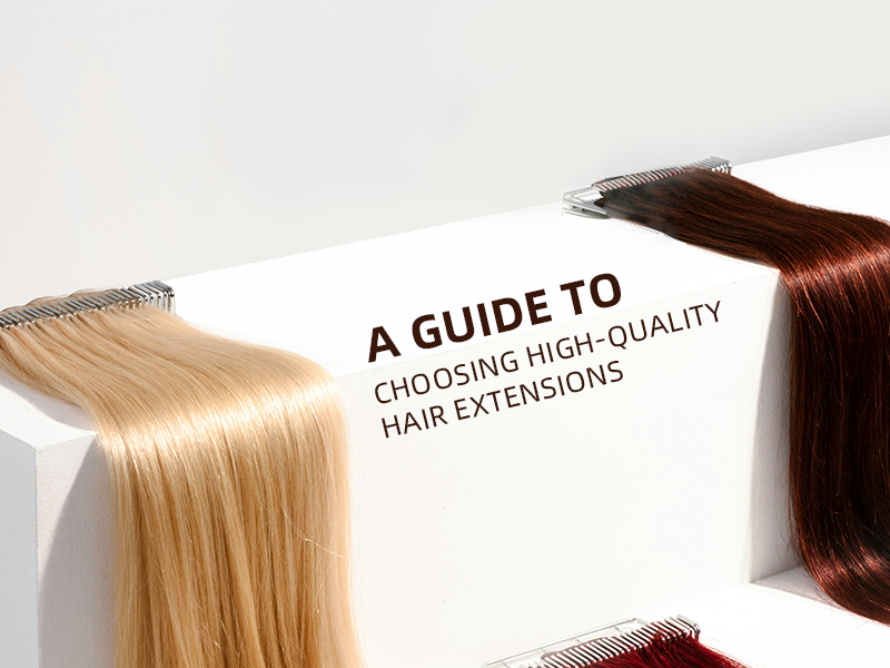 Unlocking Excellence A Guide to Choosing High Quality Hair Extensions and Virgin Remy Tape In Hair Extensions