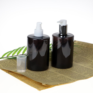 350ml Cosmetic PET Cylinder Bottle 