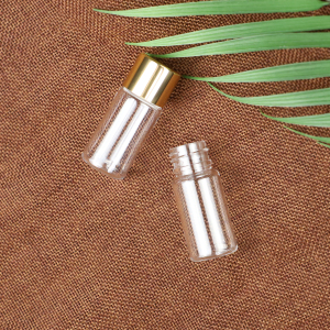 15ml Small Capacity Clear PET Plastic Empty Cosmetic Bottle 