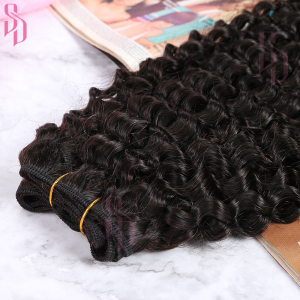 Natural Color Kinky Curly Brazilian hair bundles Hair Bundle 100% human hair 