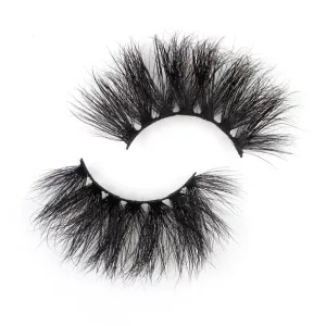 Creat my own brand 3D mink lashes private label cheap price false eyelashes Hand MadeReal Mink Eyelashes