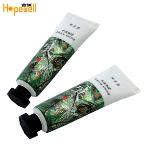 New product empty soft squeezable resilient octagonal foot hand cream cosmetic abl aluminum laminated tube