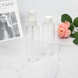 180ml Plastic PET Small Round Bottle 