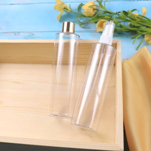 200ml Clear Plastic PET Cylinder Bottle 