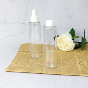 200ml Clear PET Bottle Plastic Spray toner Bottle 