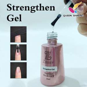 Qshy Strengthen Nail Gel Polish To Strong And Protect Nail and Gel Color 