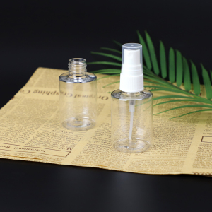 60ml cosmetic shoulder PET Bottle