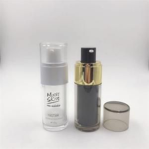 30ml, 45ml  Acrylic airless foundation bottle for cosmetics YX002